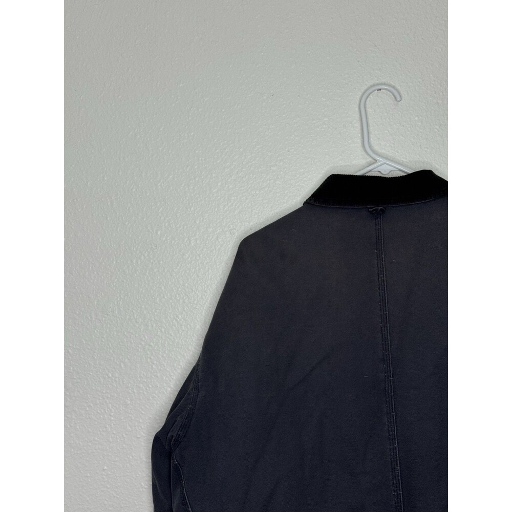 VTG Walls Blizzard Pruf Canvas Jacket Mens Large Chore Barn Work Distressed Coat - Picture 9 of 16